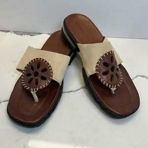 Cole Han NikeAir Thongs Slippers Sandals Sz 10